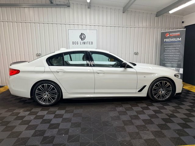 BMW 5 Series 520I Gpf M Sport YD68UAC Black #5