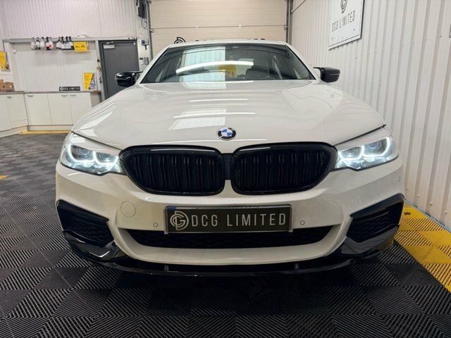 BMW 5 Series 520I Gpf M Sport YD68UAC Black #2