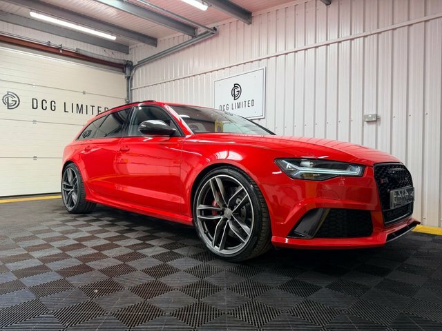 Audi RS6 Avant Tfsi V8 Estate Red