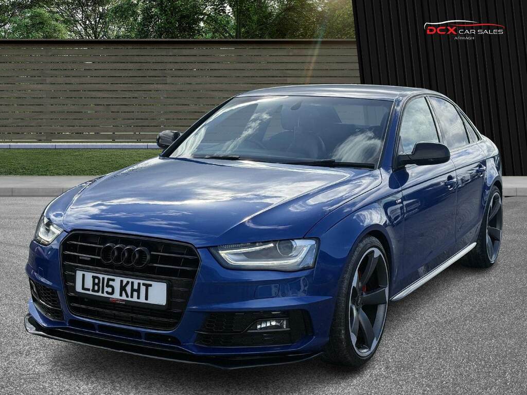 Audi A4 2.0 Tdi 177 Quattro Black Edition Plus Stronic LB15KHT Blue #3