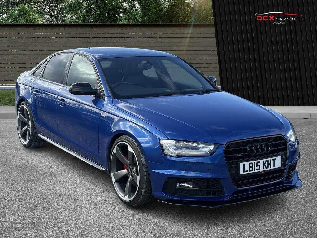 Audi A4 2.0 Tdi 177 Quattro Black Edition Plus Stronic LB15KHT Blue #2