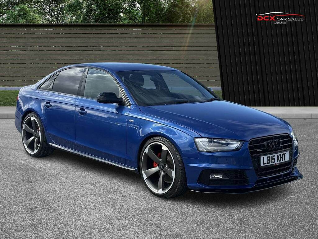 Audi A4 2.0 Tdi 177 Quattro Black Edition Plus Stronic Blue