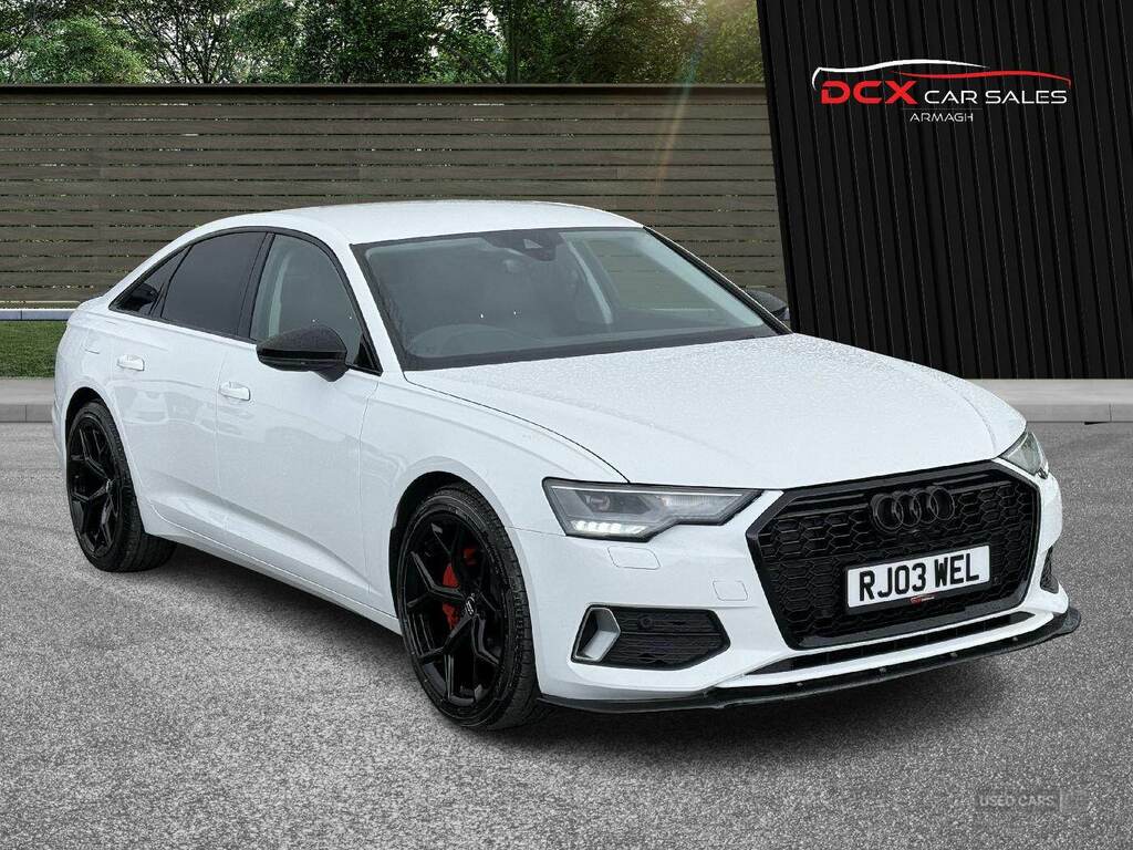 Audi A6 40 Tdi Sport S Tronic RJ03WEL White #2