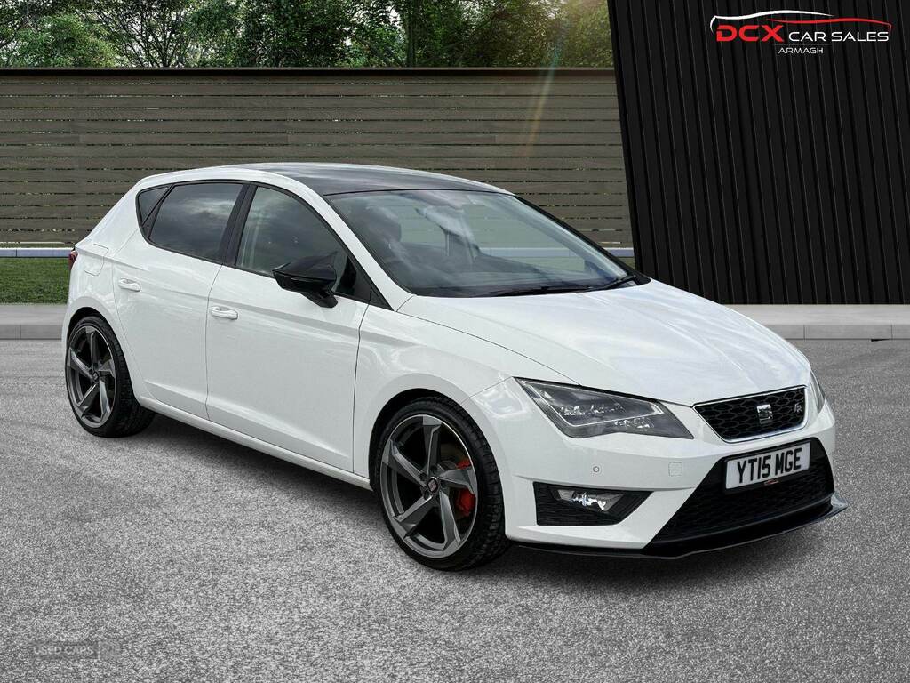 Seat Leon 1.4 Tsi Act 150 Fr Technology Pack YT15MGE White #2