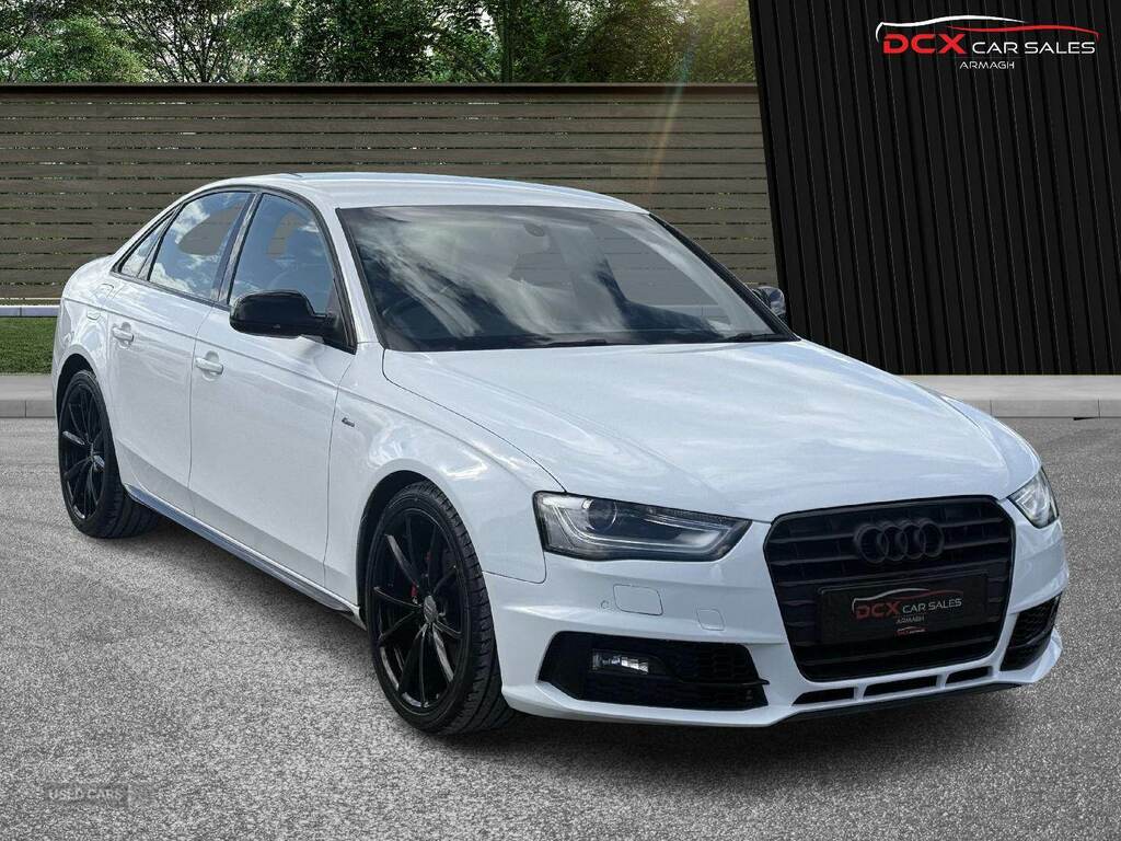Audi A4 2.0 Tdi 190 Black Edition Nav White