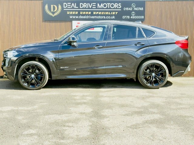 BMW X6 2017 3.0 30D M Sport Suv Xdrive Eu ST67VFN Black #5