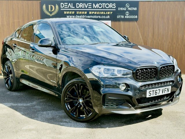 BMW X6 2017 3.0 30D M Sport Suv Xdrive Eu Black