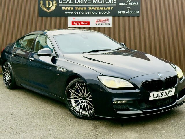 BMW 6 Series Gran Coupe 2018 3.0 640D M Sport Saloon Euro Black