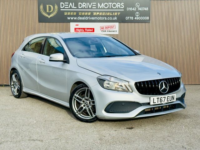 Mercedes-Benz A Class 2017 1.5 A180d Amg Line Hatchback 7G-dc Silver
