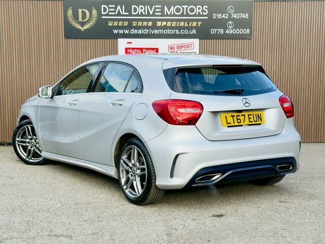 Mercedes-Benz A Class 2017 1.5 A180d Amg Line Hatchback 7G-dc LT67EUN Silver #6