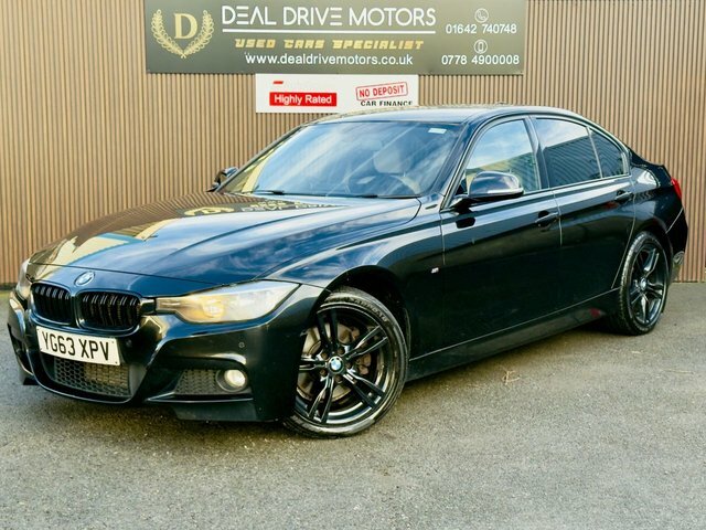 BMW 3 Series 2013 3.0 330D M Sport Saloon Euro YG63XPV Black #5