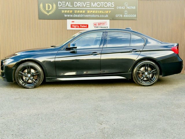 BMW 3 Series 2013 3.0 330D M Sport Saloon Euro YG63XPV Black #3