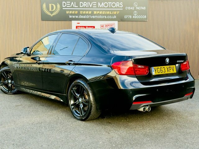 BMW 3 Series 2013 3.0 330D M Sport Saloon Euro YG63XPV Black #2