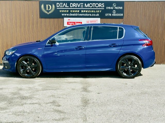 Peugeot 308 2017 1.6 Bluehdi Gt Line Hatchback Manu KP67YAD Blue #5