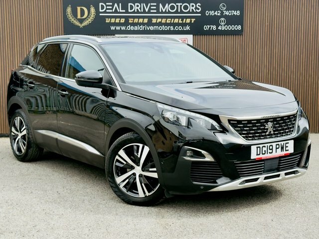 Peugeot 3008 2019 1.5 Bluehdi Gt Line Suv Eur Black