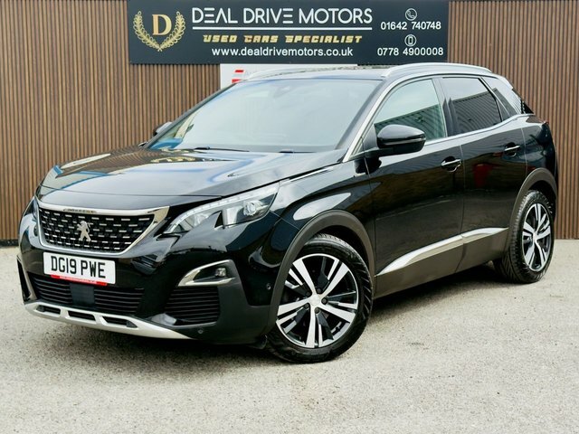 Peugeot 3008 2019 1.5 Bluehdi Gt Line Suv Eur DG19PWE Black #4
