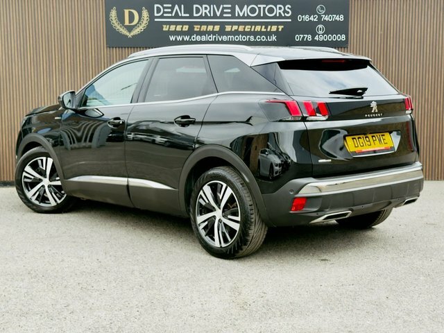 Peugeot 3008 2019 1.5 Bluehdi Gt Line Suv Eur DG19PWE Black #6