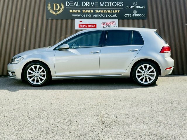 Volkswagen Golf 2017 1.6 Tdi Bluemotion Tech Gt Hatchback Dies PY17JXF Silver #4
