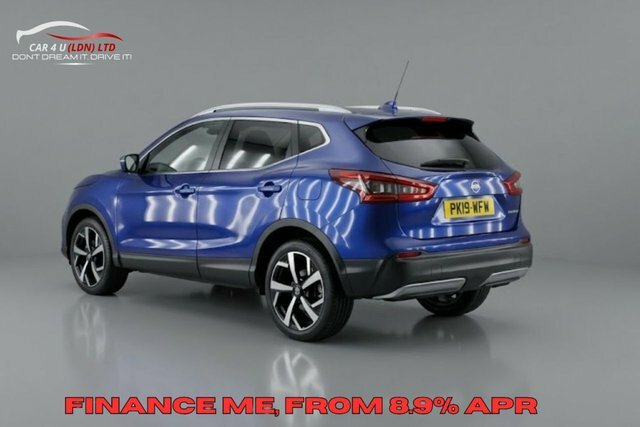 Nissan Qashqai Dig-t Tekna Suv PK19WFW Blue #5