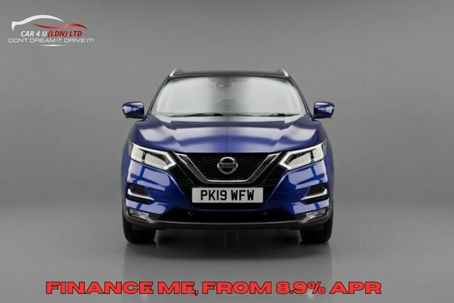 Nissan Qashqai Dig-t Tekna Suv PK19WFW Blue #4