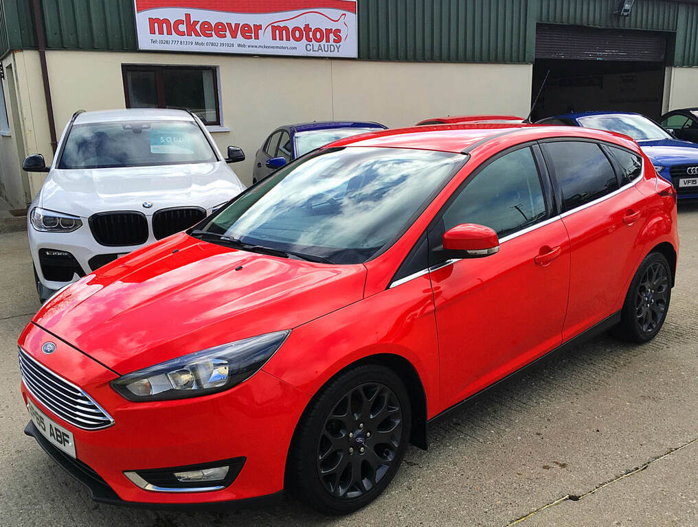 Ford Focus 1.5 Tdci 120 Titanium BP65ABF Red #2