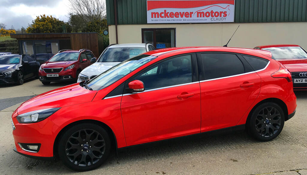 Ford Focus 1.5 Tdci 120 Titanium BP65ABF Red #3