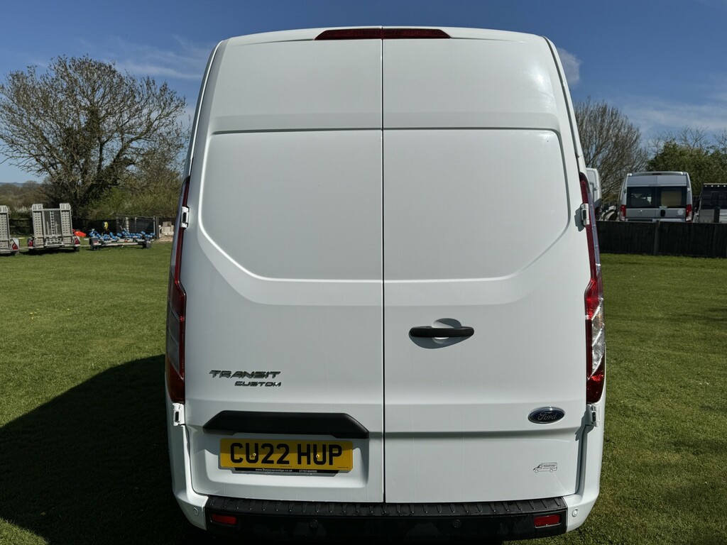 Ford Transit Custom 2.0 Transit Custom High Roof Trend Van 300 L2 2.0L CU22HUP White #4
