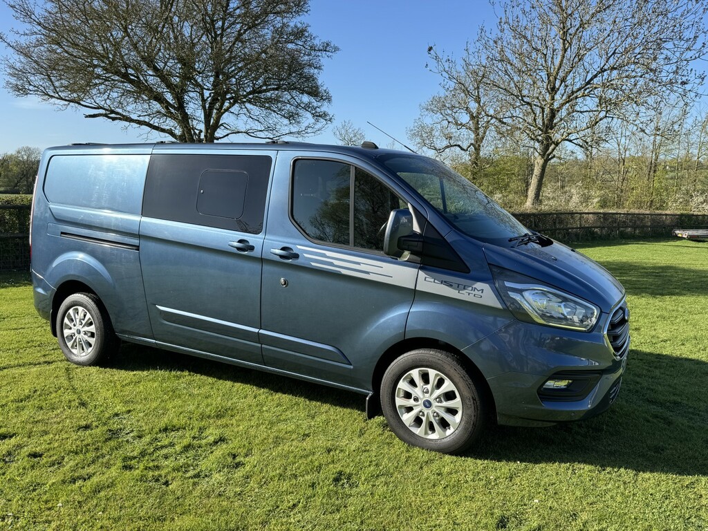 Ford Transit Custom 2.0 320 Ecoblue Limited 182Hp Lwb Blue