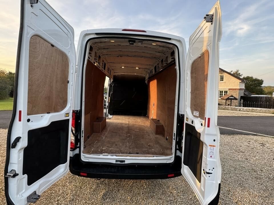 Ford Transit Custom 2.0 Transit Leader Van 350 L4 H3 Ecoblue 130Ps Rwd BD21UVM White #2