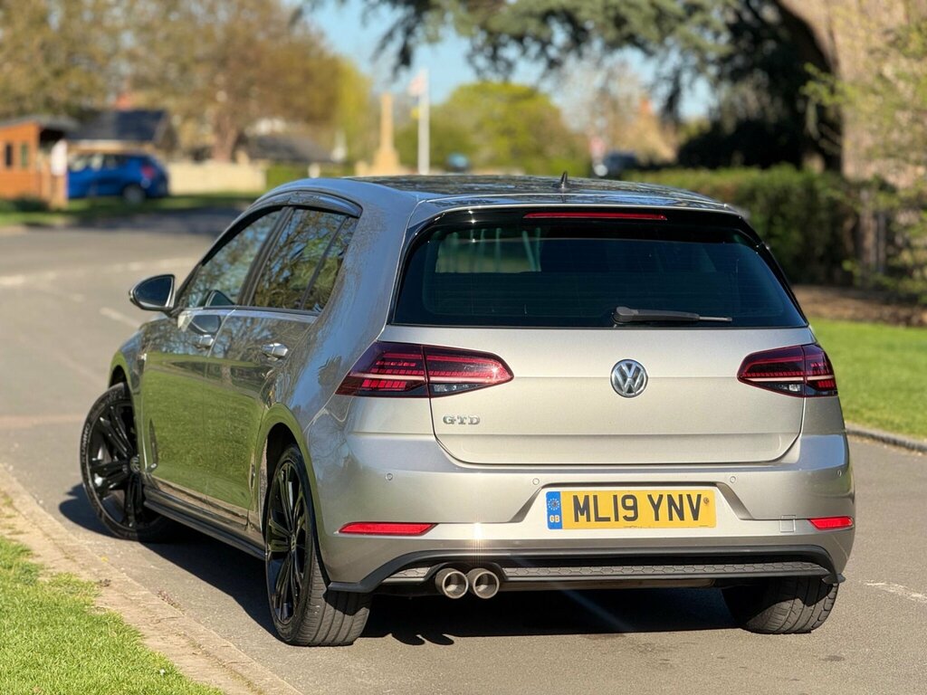 Volkswagen Golf 2.0 Tdi Gtd Dsg Euro 6 Ss ML19YNV Silver #4