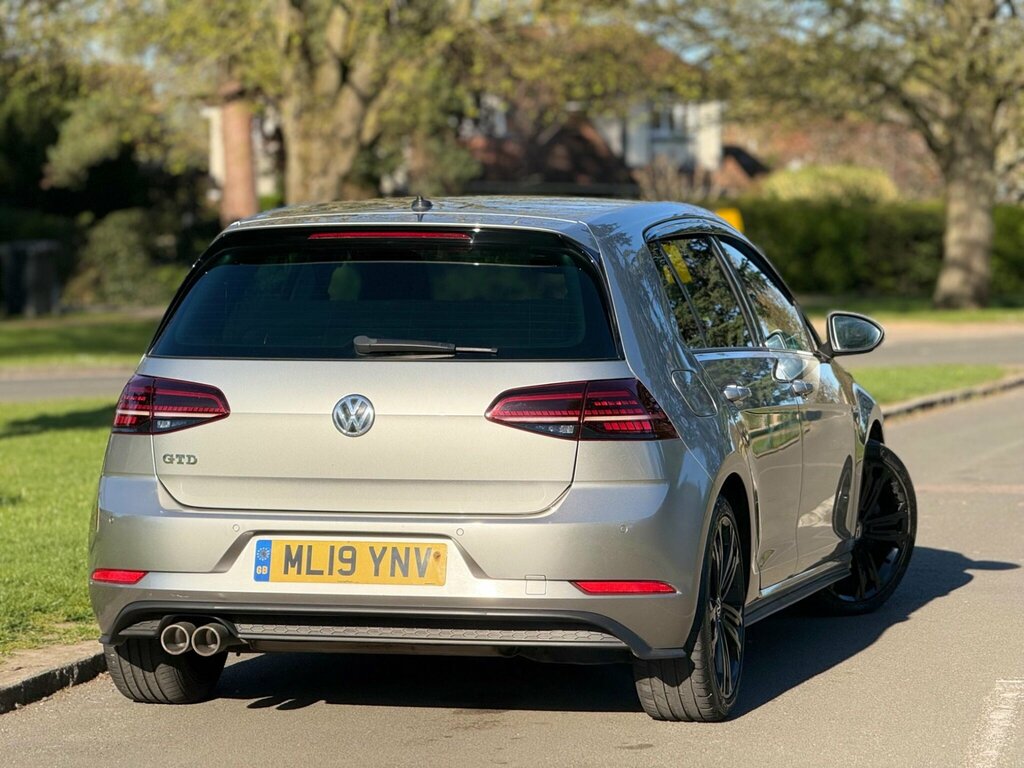 Volkswagen Golf 2.0 Tdi Gtd Dsg Euro 6 Ss ML19YNV Silver #3