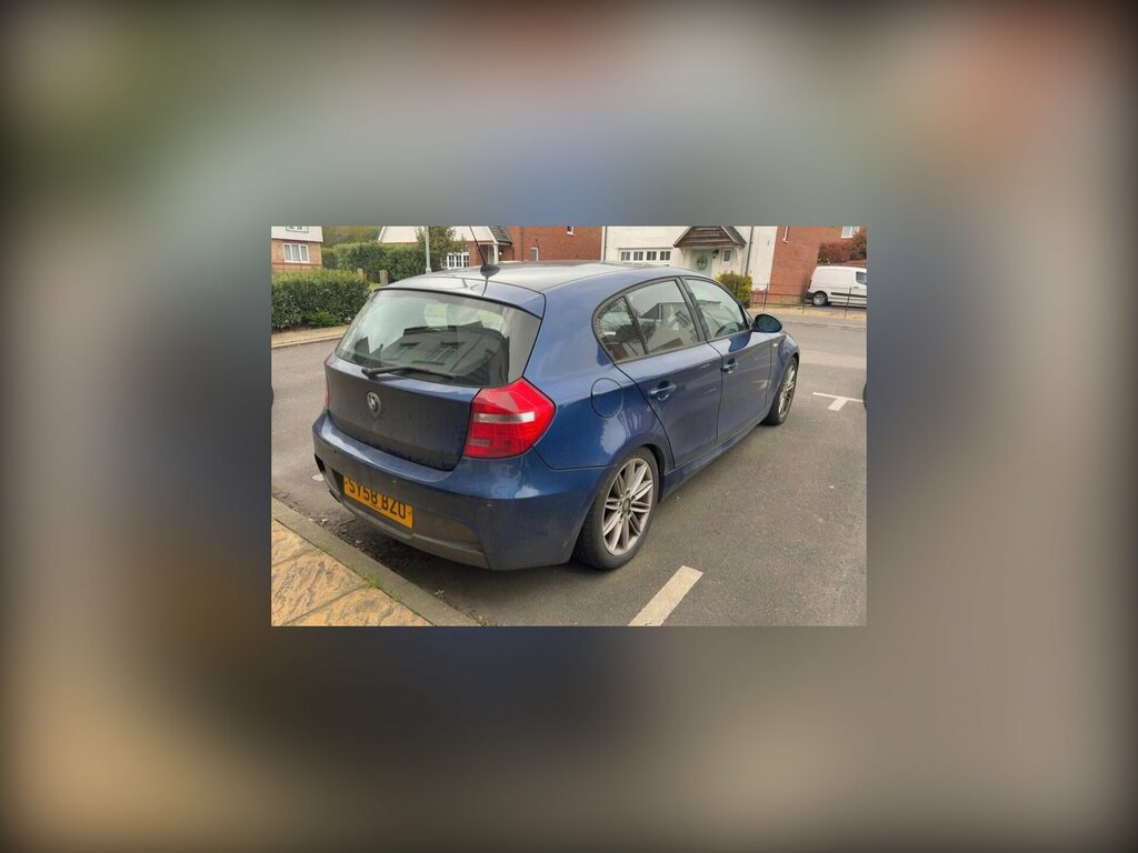 BMW 1 Series 1.6 116I M Sport Steptronic Euro 4 Blue #3