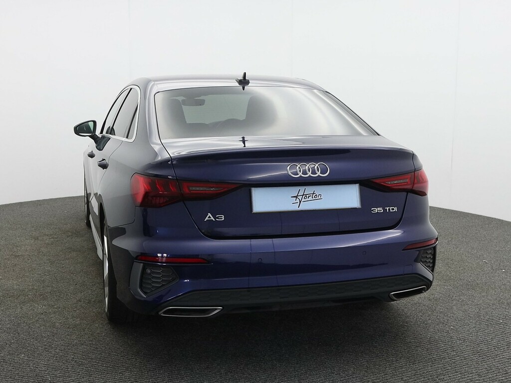 Audi A3 35 Tdi S Line S Tronic KT23OLG Blue #6