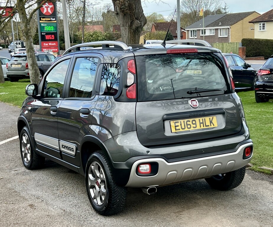 Fiat Panda Hatchback 0.9 Twinair 85Hp Cross 4X4 201969 EU69HLK Grey #5