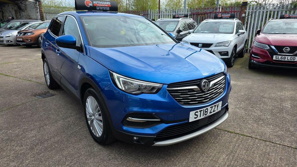 Vauxhall Grandland X 1.6 Turbo D Blueinjection Sport Nav Euro 6 S Blue #2