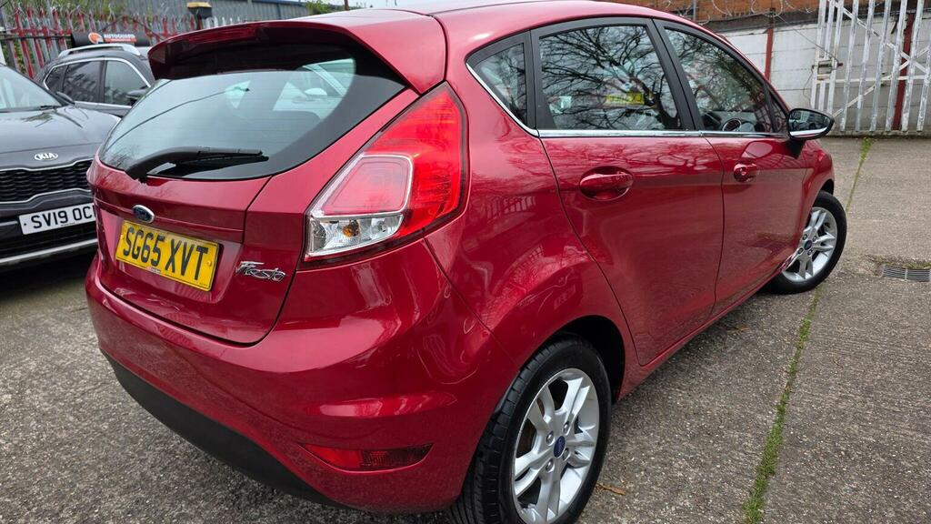Ford Fiesta 1.5 Tdci Zetec Euro 6 SG65XVT Red #5