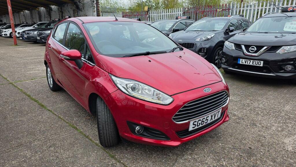 Ford Fiesta 1.5 Tdci Zetec Euro 6 SG65XVT Red #2