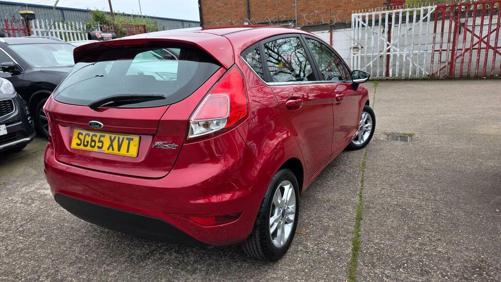 Ford Fiesta 1.5 Tdci Zetec Euro 6 SG65XVT Red #3