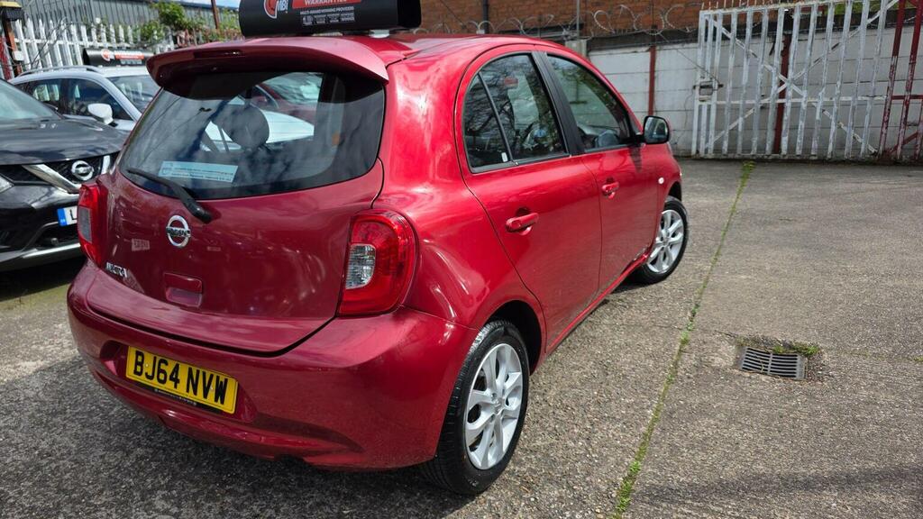 Nissan Micra 1.2 Acenta Euro 5 Red #3