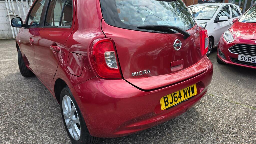 Nissan Micra 1.2 Acenta Euro 5 Red #6