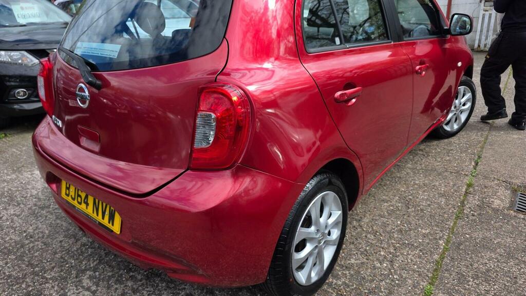 Nissan Micra 1.2 Acenta Euro 5 Red #5