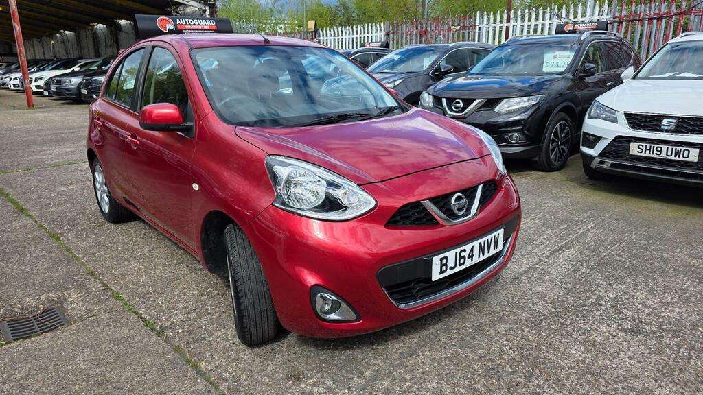 Nissan Micra 1.2 Acenta Euro 5 Red #2