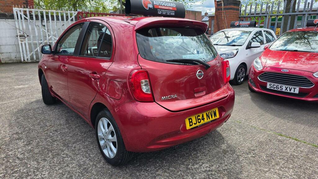 Nissan Micra 1.2 Acenta Euro 5 Red #4