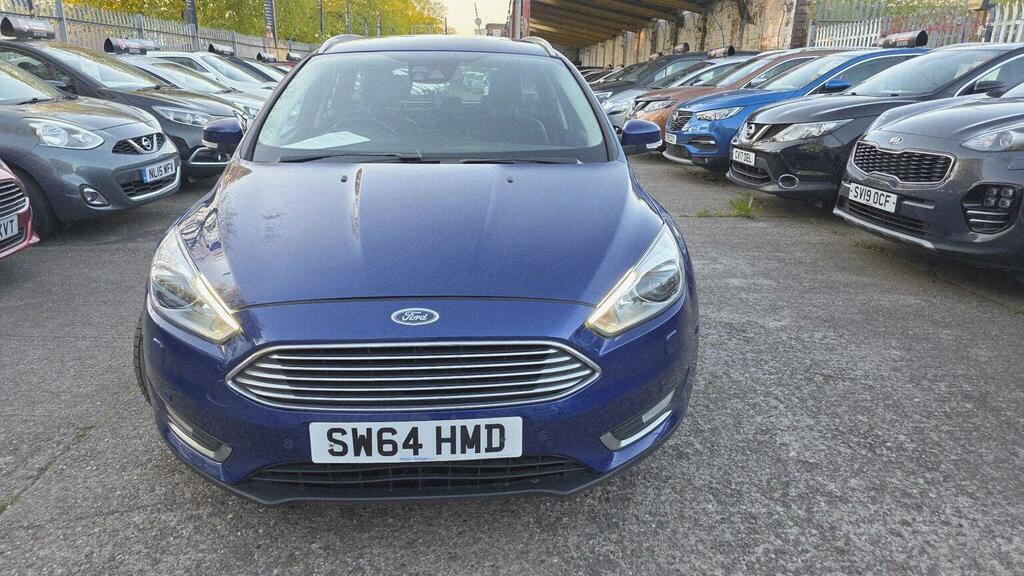 Ford Focus 1.5 Tdci Titanium X Euro 6 Ss SW64HMD Blue #6