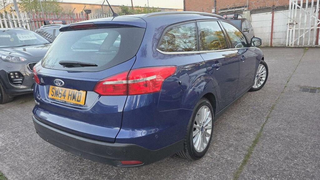 Ford Focus 1.5 Tdci Titanium X Euro 6 Ss SW64HMD Blue #3