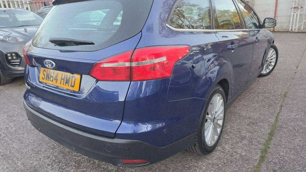 Ford Focus 1.5 Tdci Titanium X Euro 6 Ss SW64HMD Blue #5