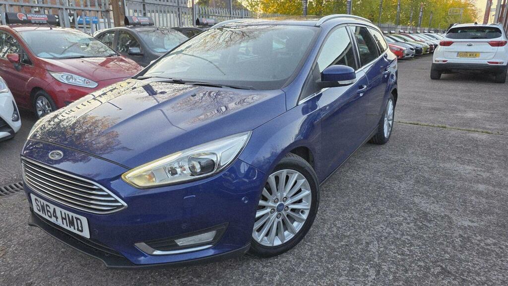 Ford Focus 1.5 Tdci Titanium X Euro 6 Ss SW64HMD Blue