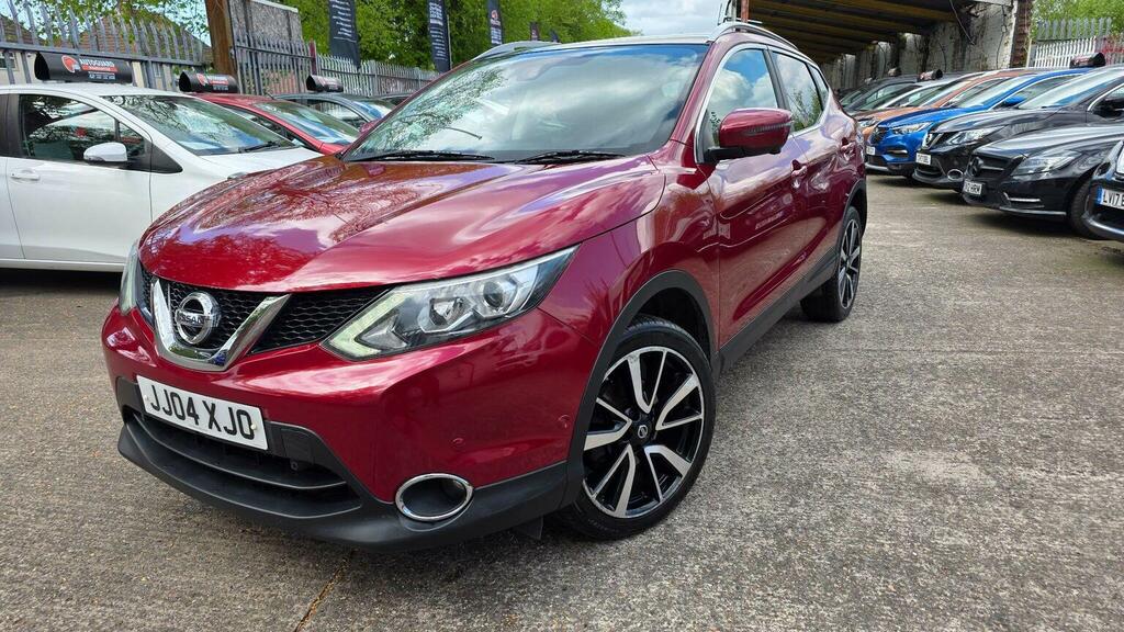 Nissan Qashqai 1.5 Dci Tekna 2Wd Euro 6 Ss JJ04XJO Red