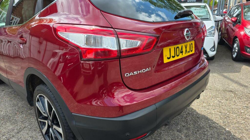Nissan Qashqai 1.5 Dci Tekna 2Wd Euro 6 Ss JJ04XJO Red #5