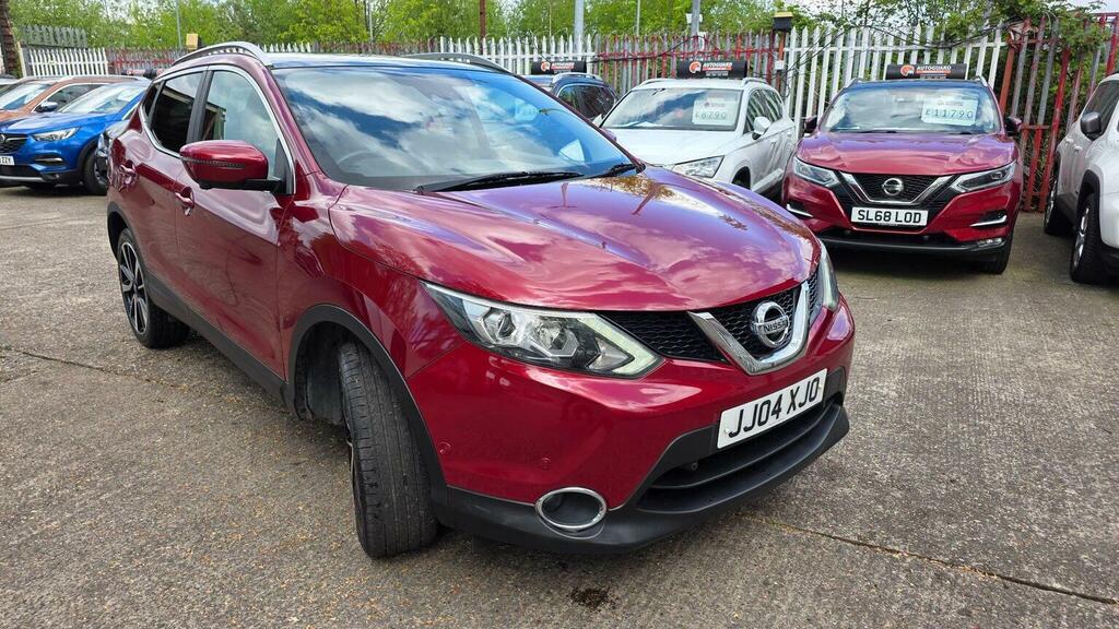 Nissan Qashqai 1.5 Dci Tekna 2Wd Euro 6 Ss JJ04XJO Red #2